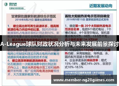 A-League球队财政状况分析与未来发展前景探讨